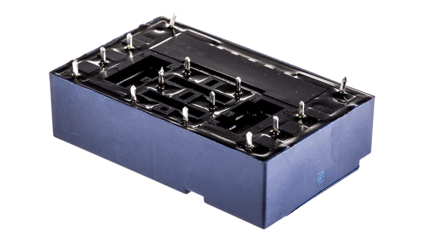 Relè contatti guidati Panasonic SFN4D-DC48V, 4PST DPST, montaggio su circuito stampato, altezza 14,5 mm, tensione 48V cc.