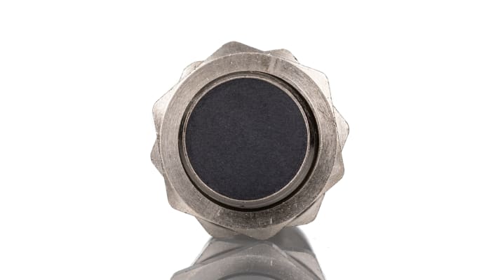 Sensore di prossimità cilindrico PNP Telemecanique Sensors XS518BLPAM12, M18 x 1, rilevamento 5 mm, alimentazione 12-48 V c.c., IP67/IP69K.