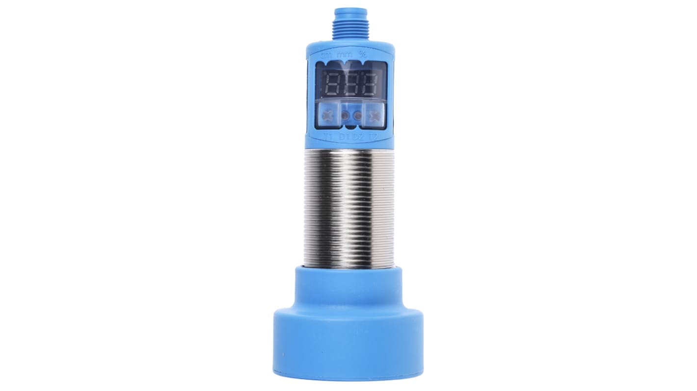 Sensore di prossimità cilindrico Sick UM30-214112 PNP M30, rilevamento 350-3400 mm, IP67, alimentazione 9-30 V c.c.