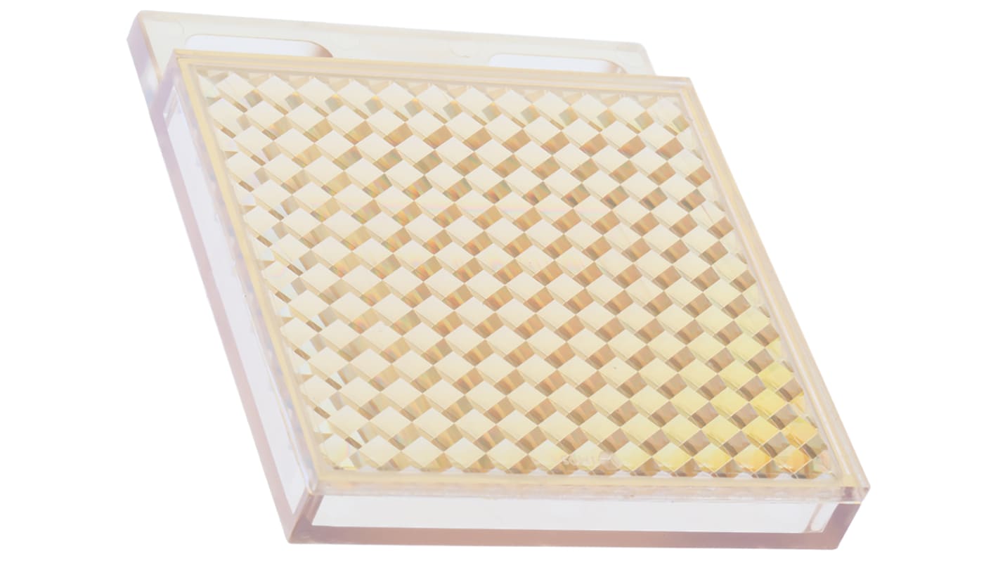 Riflettore Sick P250 CHEM per sensori fotoelettrici, in acciaio inox 316L, protezione IP68/IP69K, per ambienti industriali.
