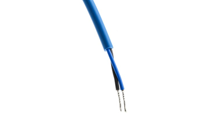 Baumer IFRM 18X9503, sensore di prossimità cilindrico NAMUR M18, rilevamento 5 mm, IP67, alimentazione 10-30 V c.c.