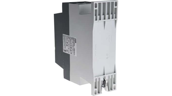 ABB 1SFA896112R7000, avviatore soft-start 3 fasi, 30 kW, 600 V, montaggio su guida DIN, dimensioni 220x180x70 mm.