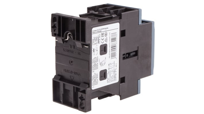Contattore Siemens 3RT2023-1AP00, 3RT2, 3 poli, 9 A, 4 kW, 230 V c.a. Resistente agli agenti atmosferici, ideale per applicazioni globali.