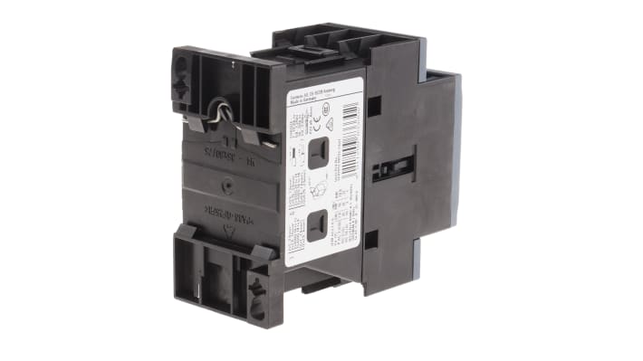 Contattore di potenza Siemens 3RT2027-1AF00, 3 poli, 32 A, 15 kW, bobina 110 V c.a. per applicazioni industriali.