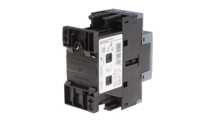Contattore Siemens 3RT2027-2AP00, 3 poli, corrente 32 A, tensione bobina 230 V, dimensioni 45x102x97 mm.