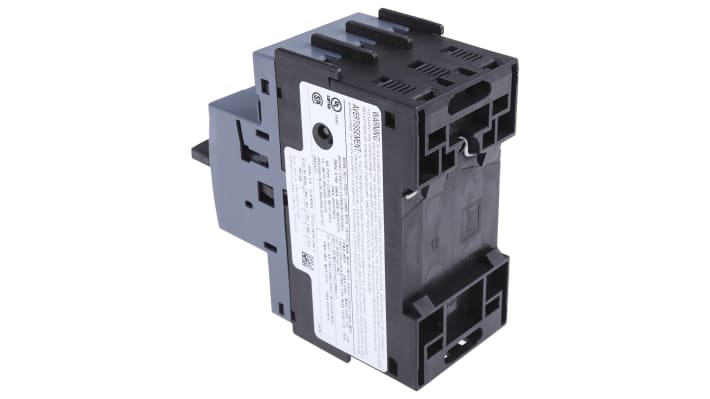 Interruttore automatico del motore Siemens 3RV2011-0FA10, 0,5 A SIRIUS - Classe 10, tensione isolamento 690 V, approvato CE/UL/CSA.