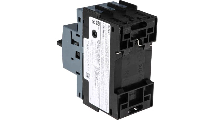 Interruttore automatico motore Siemens 3RV2011-1AA10 - Protezione 1,6A, tensione 690V - Serie Sirius Innovation - Installazione su guida DIN.