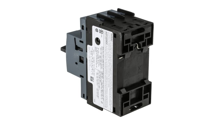 Interruttore automatico protezione motore Siemens 3RV2011-1FA10, 5A - Serie Sirius Innovation. Resistente, compatto e ideale per ambienti industriali.