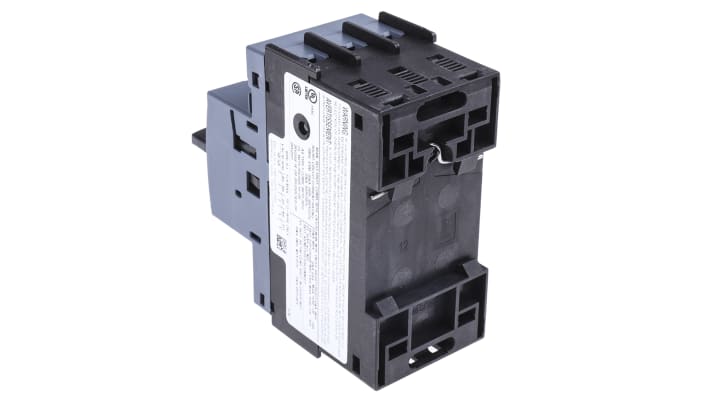 Interruttore automatico protezione motore Siemens 3RV2011-1GA10, 6,3A - Serie Sirius Innovation 3RV2. Protezione da sovraccarichi e cortocircuiti per motori industriali.