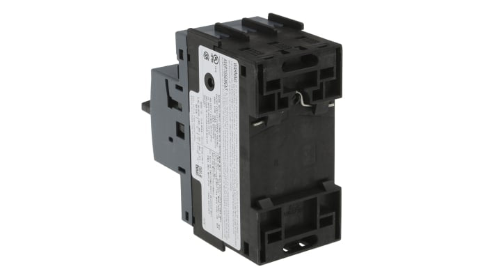 Interruttore automatico protezione motore Siemens 3RV2011-1JA10 trifase 690V 7-10A. Resistenza sovratensioni, ideale per ambienti industriali.