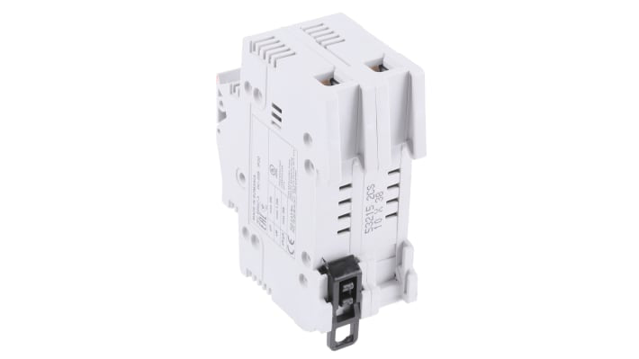 Sezionatore portafusibili ABB E 92/32 PV, DP, 32A, 1000V, montaggio su guida DIN, per applicazioni industriali e solari.
