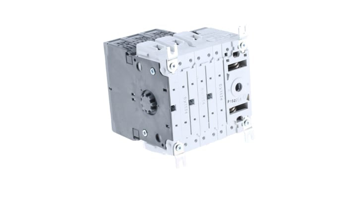 Sezionatore portafusibili ABB OS63GB03P, 63A, 3 poli, montaggio su guida DIN, grado di protezione IP65.