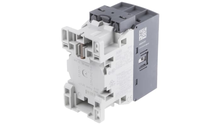Contattore ABB 1SBL277001R1400 AF30-30-00-14, 3 poli 3NO, 21 A, 690 V, dimensioni 86x45x86 mm, montaggio a vite.