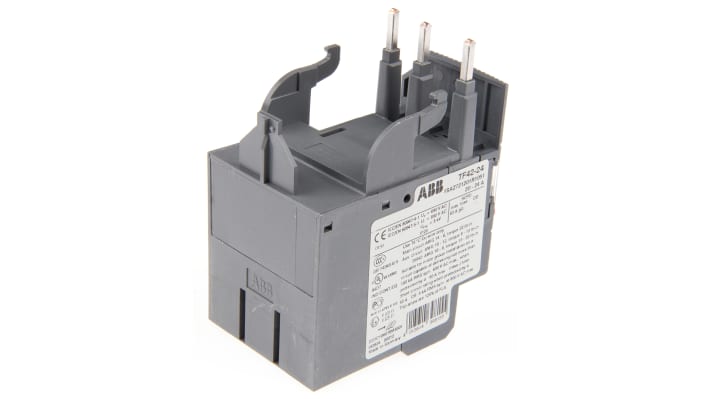 Relè di sovraccarico termico ABB 1SAZ721201R1051 TF42-24, 24 A, montaggio diretto, dimensioni 45 x 88,3 x 70,5 mm.