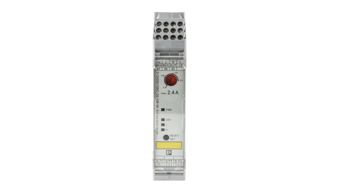 Starter per motore Phoenix Contact 1 kW - 2900414: Protezione da sovraccarichi e sovratensioni, attivazione rapida, indicatori LED. Ideale per imballaggio e automazione industriale.