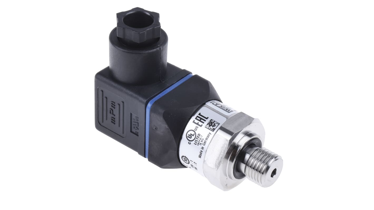 Trasmettitore di pressione WIKA 12719332, acciaio inox, 250bar max, uscita 4-20 mA, alimentazione 8-30 V c.c.