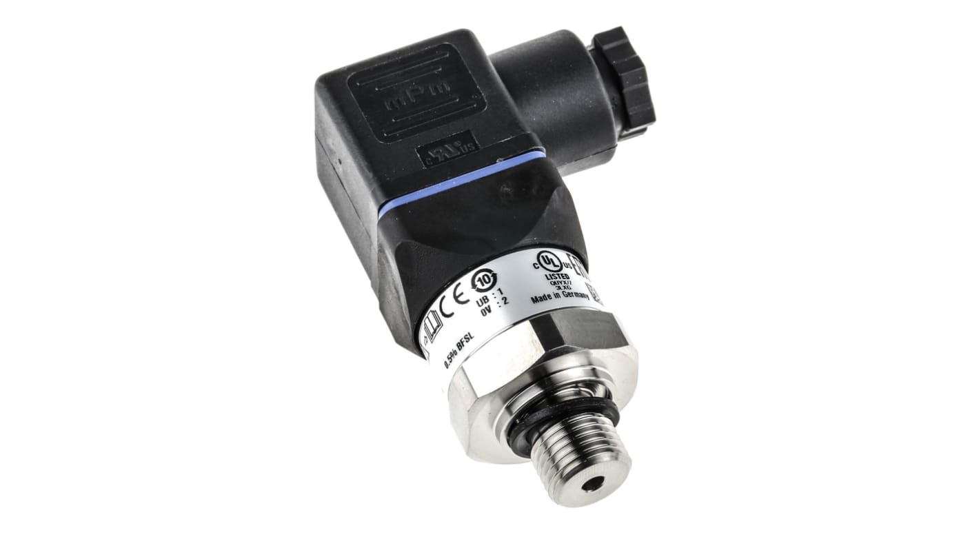 Trasmettitore di pressione WIKA 12719383, acciaio inox, 0-100bar, uscita 4-20 mA, alimentazione 8-30 V c.c., serie A-10.
