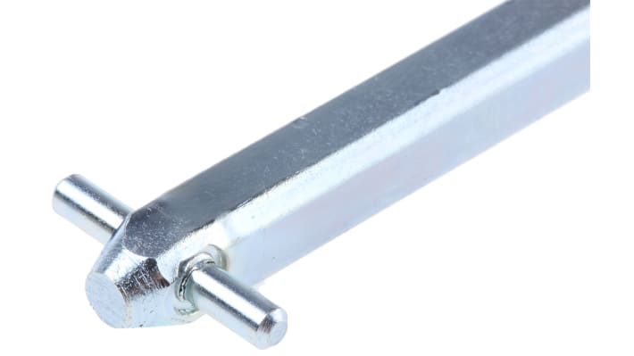 Asta sezionatore ABB OXP6X400, diametro 6 mm, lunghezza 400 mm, compatibile con impugnature a pistola, per isolatori elettrici serie OT.