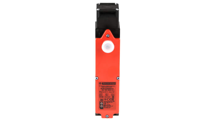 Interruttore di interblocco a solenoide Telemecanique Sensors, 24V, contatti 1 NC + 1 NA, protezione IP66/IP67, dimensioni 205x51x43.5mm.