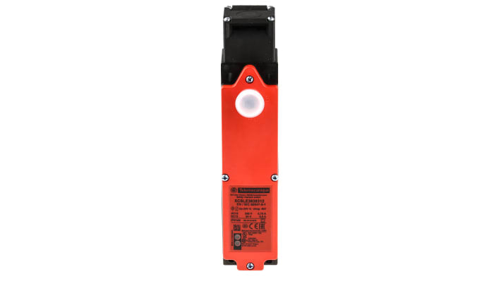 Interruttore di interblocco a solenoide Telemecanique Sensors, 24V, IP66/IP67, 3 NC, dimensioni 205x51x43.5mm, peso 0.53 Kg.