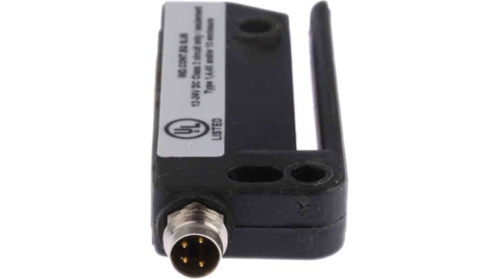 Sensore fotoelettrico a forcella Telemecanique Sensors XUVE04M3KSNM8, rilevamento 3 mm, uscita NPN/PNP, IP65.
