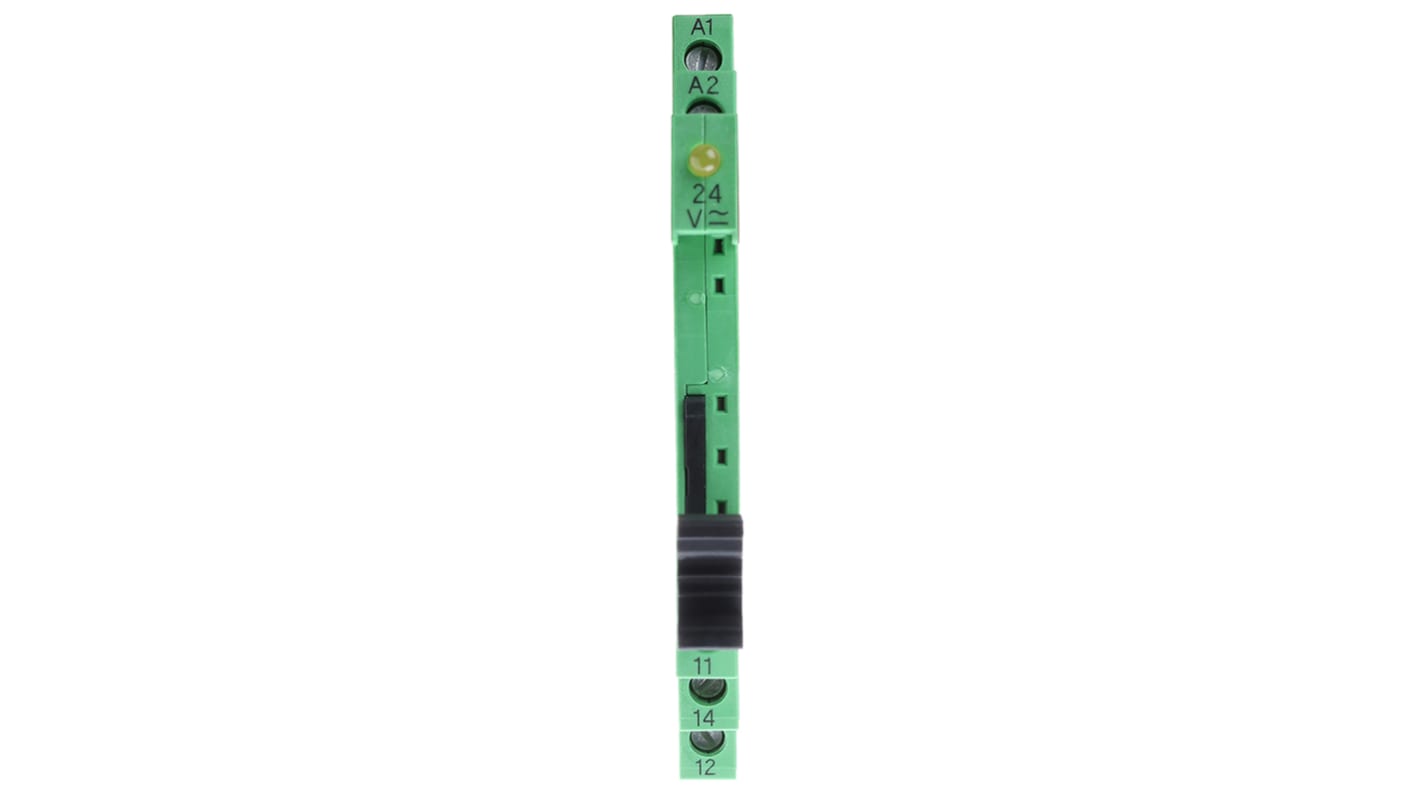 Relè di interfaccia PLC Phoenix Contact 2966029, 6,2 mm/14 mm, collegamento a vite. Alta affidabilità e qualità per integrazione perfetta nelle applicazioni industriali.