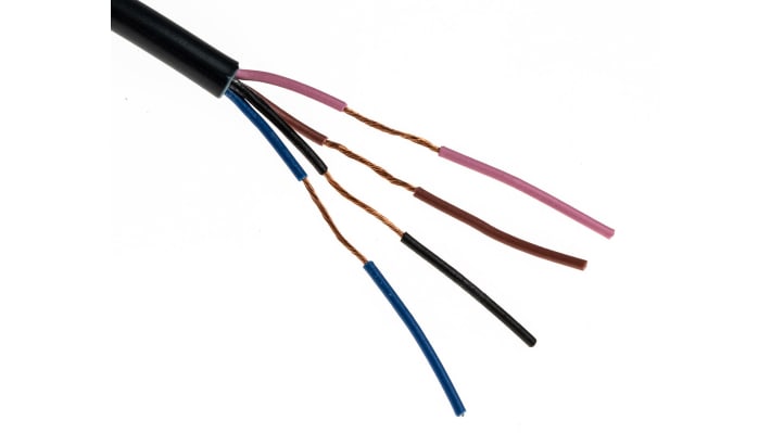 Omron E3Z-LS81 2M, sensore rettangolare per rilevamento distanza 20-200 mm, uscita PNP, IP67, cavo 2 m.