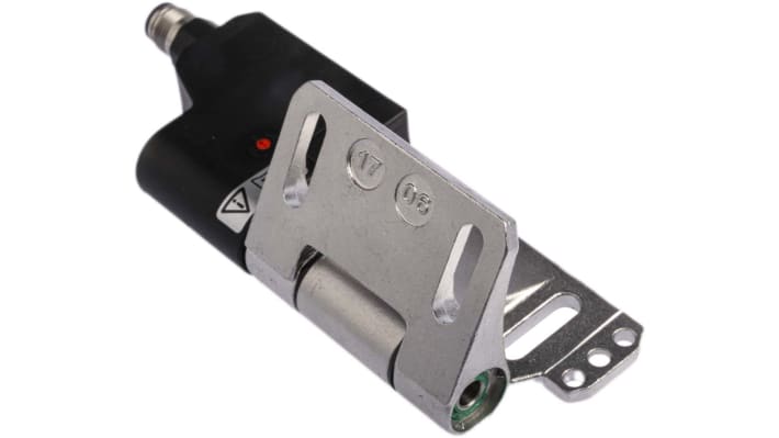 Interruttore di sicurezza a cerniera Pilz PSENhinge, 2NC, grado di protezione IP67, montaggio su profili con fissaggio a scanalatura.