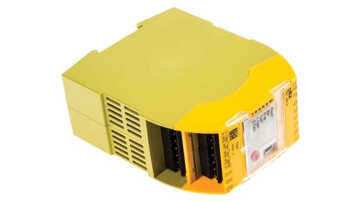 Controller di sicurezza Pilz 772001 PNOZmulti Mini, 12 ingressi, 4 uscite sicure, dimensioni 100 x 45 x 120 mm, alimentazione 24 V c.c.
