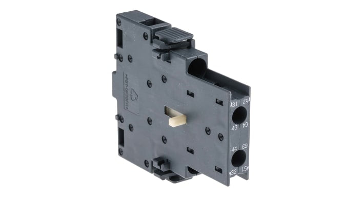 Contatto ausiliario Siemens 3RH2921-1DA11, 2 contatti (1 N/C + 1 N/A), montaggio laterale, corrente 6 A, tensione 600 V c.c.