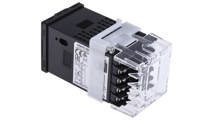 Omron E5CN-HC2MD-500, controller PID 48x48 mm, 24 V, 2 uscite 4-20 mA, montaggio a pannello, grado di protezione IP66.