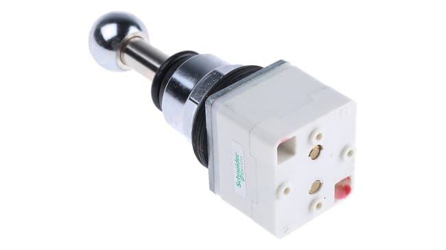Interruttore joystick Schneider Electric 9001K71, 3 assi, IP66, resistenza a vibrazioni e urti, temperatura -25/+70 °C.
