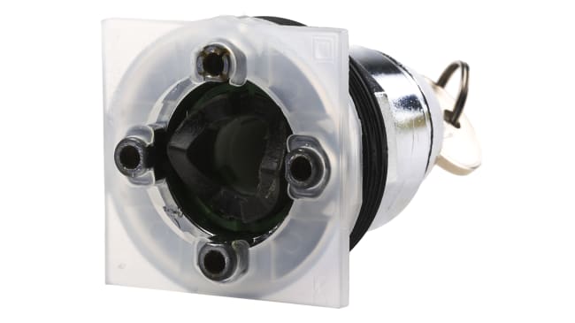 Testa selettore Schneider Electric serie Harmony 9001K, 2 posizioni, diametro foro 30mm, protezione IP66.