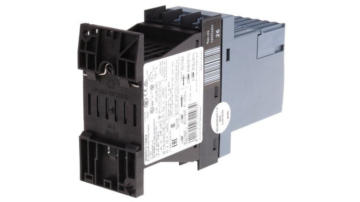 Avviatore soft-start Siemens 3RW3013-1BB04, 3 fasi, 1,5 kW, montaggio a pannello, dimensioni 95x45x151 mm, grado di protezione IP20.