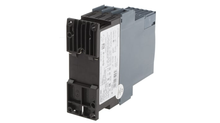 Avviatore soft-start Siemens 3RW3028-1BB04, 3 fasi, 18,5 kW, IP20, montaggio a vite, dimensioni 45 x 125 x 151 mm.