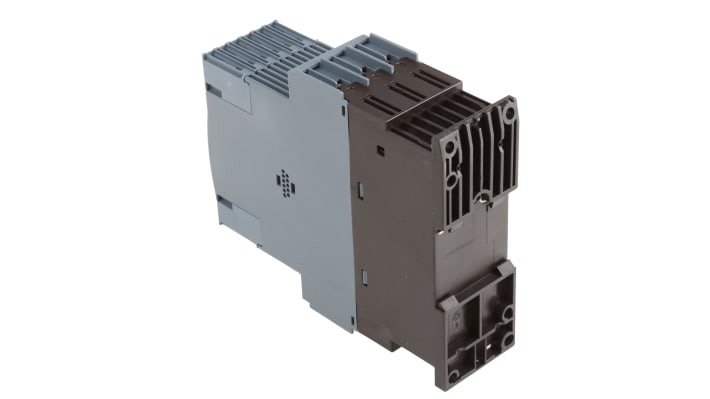 Avviatore soft-start Siemens 3RW4026-1BB04, 11 kW, 25 A, montaggio a pannello, dimensioni 154 x 45 x 125 mm, IP20.