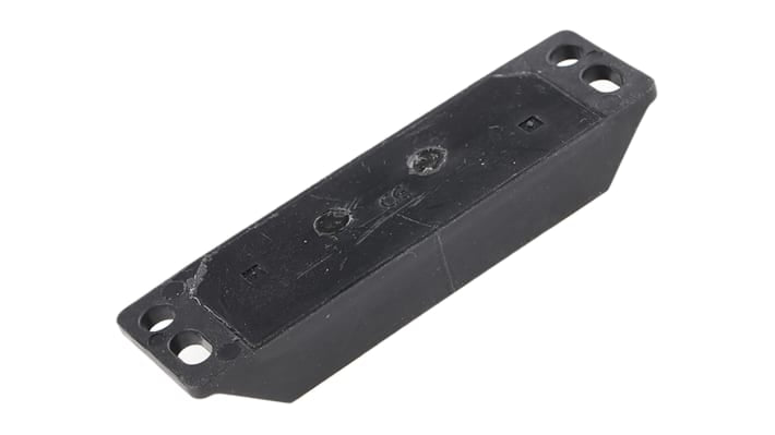 Interruttore di sicurezza senza contatto Omron F3S-TGR-NLPC-20-05, 24V cc, 2 contatti NC, grado di protezione IP67, dimensioni 25x88x13 mm.