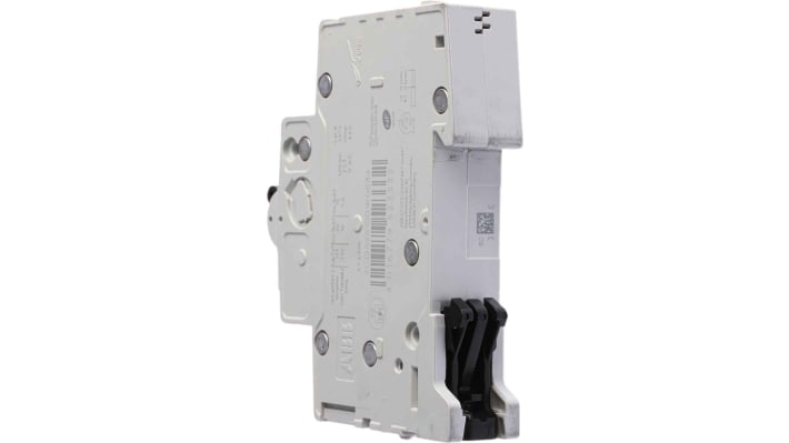 Interruttore magnetotermico unipolare ABB S201-C3, 3A, montaggio su guida DIN, dimensioni 88mm x 17.5mm x 69mm.