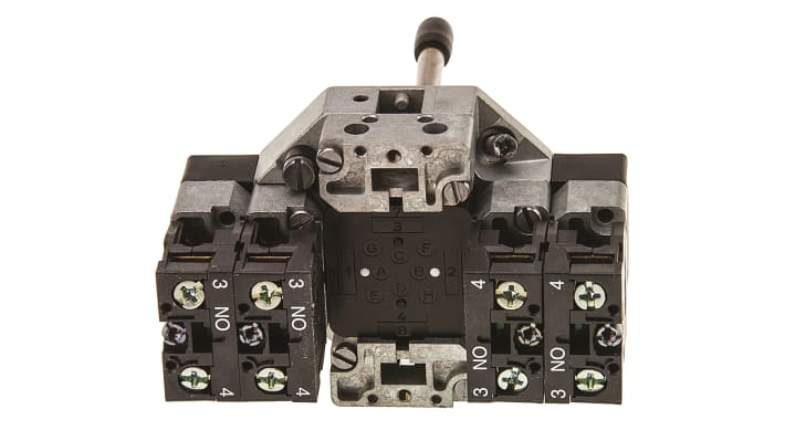Pulsante DPST Schneider Electric, serie Harmony XD2, montaggio a pannello, IP66, diametro 22 mm, colore cromo, materiale metallico.