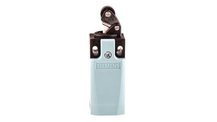 Interruttore di interblocco Siemens 3SE5232-0HE10, leva a rullo, contatti NO/NC, grado di protezione IP65, dimensioni 31mm x 75.7mm x 33mm.
