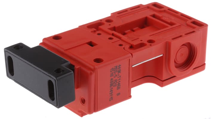 Interruttore di interblocco di sicurezza a chiave Allen Bradley Guardmaster 440K-T11468, 2NC/1NA, IP67, dimensioni 95x32x52mm.