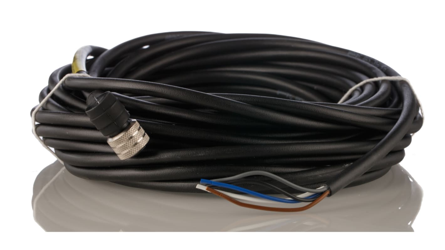 Cavo sensore/attuatore M12 Femmina 5 cond. L. 10m Brad from Molex - 1200060664. Con corpo in PUR, grado di protezione IP67, ideale per industria aerospaziale e produzione farmaceutica.