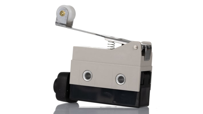 Interruttore di prossimità Omron D4MC-2000, IP67, leva a rullo, montaggio laterale, dimensioni 48,5 mm x 70 mm.