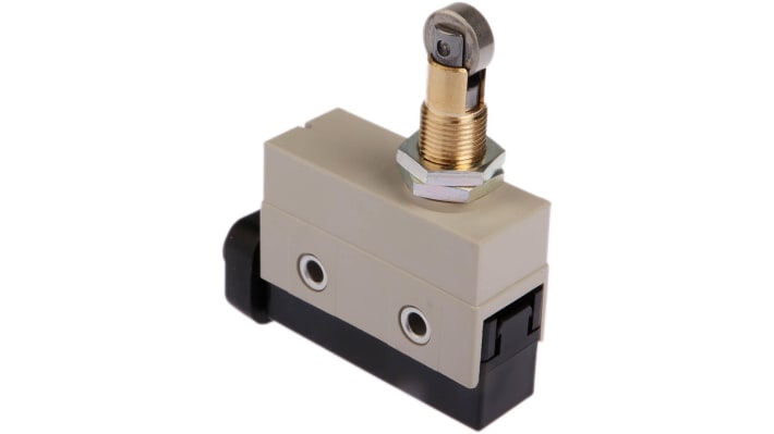 Interruttore Omron D4MC-5020, SPDT, IP67, 10M cicli, 5,88N, ideale per applicazioni industriali.