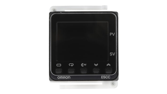 Omron E5CC-QX3D5M-000, termoregolatore PID digitale 48x48 mm, montaggio a pannello, range -10/+55 °C, uscita SSR.
