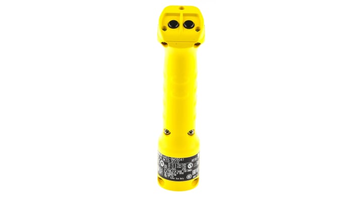 Interruttore di abilitazione di sicurezza Omron A4EG-BM2B041, custodia gialla, IP65, dimensioni 277x60x48mm, configurazione 2NA.
