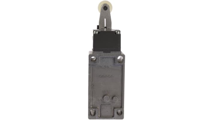 Interruttore di interblocco Omron D4B4111N, leva a rullo, configurazione DPST, protezione IP67, dimensioni 99,5 x 40 x 43 mm.