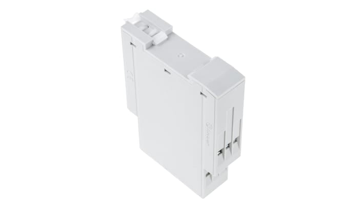 Finder Timer Relay SPDT, unità per montaggio su guida DIN, 22,5 mm, otto scale da 0,05 s a 10 giorni, alimentazione 24-240 V.