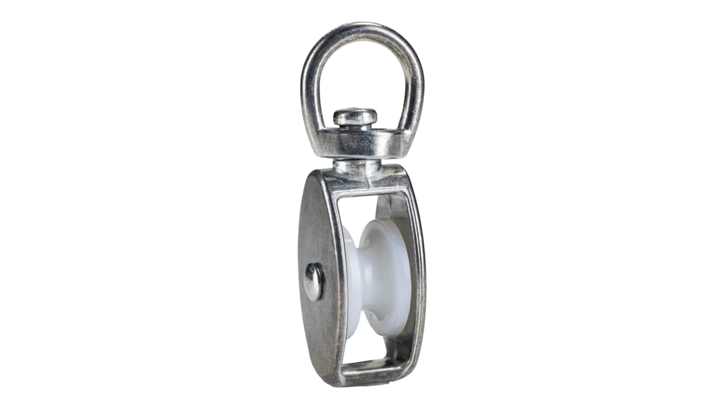 Puleggia per corde Siemens 3SE7921-1AC, interruttore a fune d'emergenza in metallo, montaggio a vite, grado di protezione IP67.