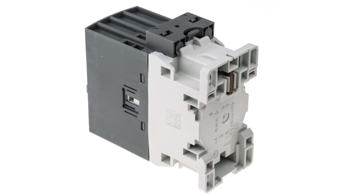 Contattore ABB 1SBL237201R1300 AF26-40-00-13, 4 poli, 45 A, bobina 230 V, dimensioni 45x86x101 mm, grado di protezione IP20.